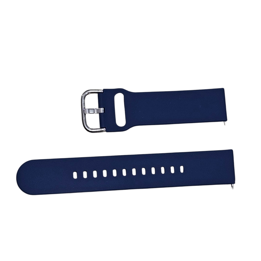 Navy Blue Silicone Watch Band  Quick Release Rubber Strap 20mm 22mm Sport New